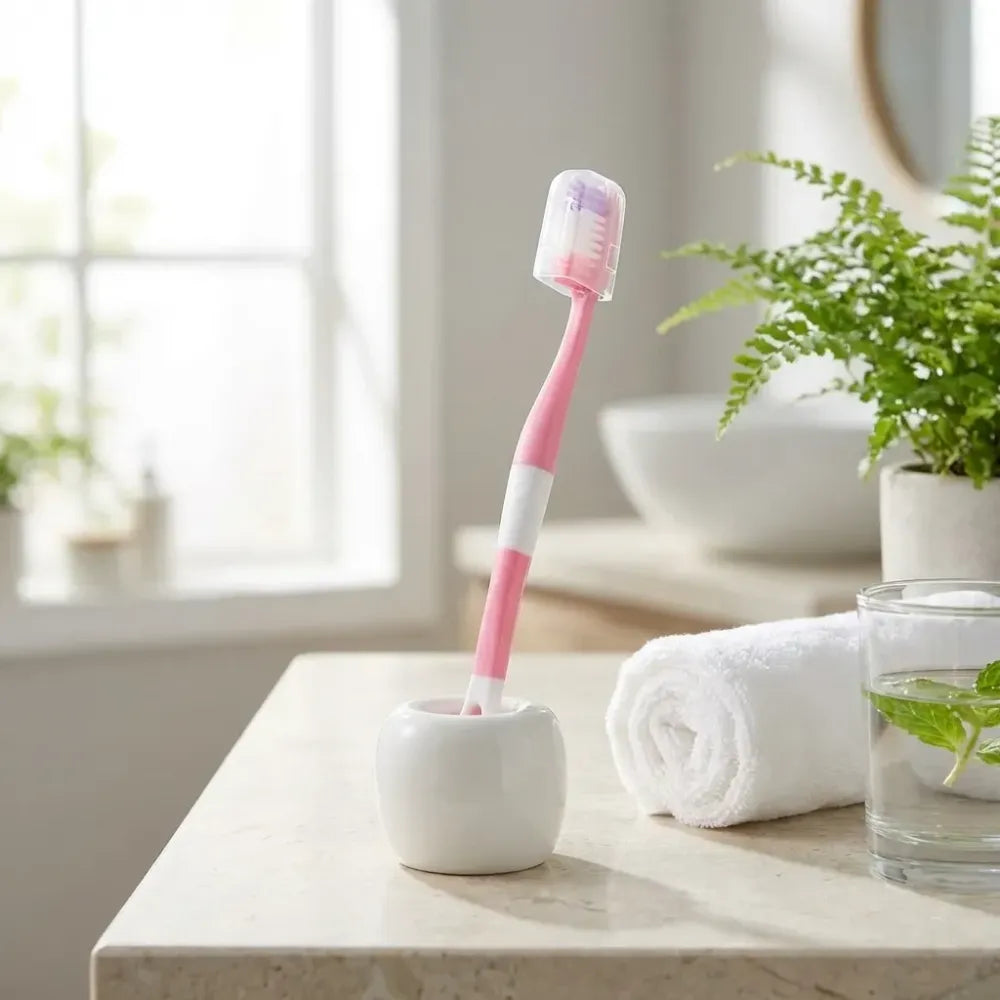 8-piece toothbrush organizer set - home improvement