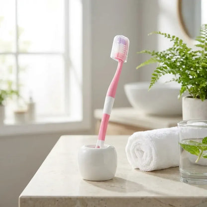 8-piece toothbrush organizer set - home improvement