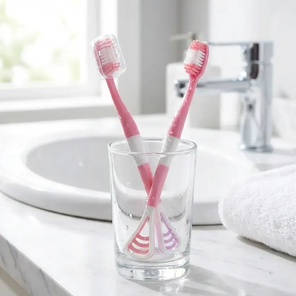 8-piece toothbrush organizer set - home improvement