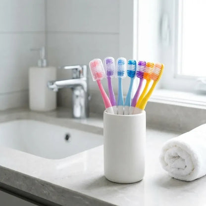 8-piece toothbrush organizer set - home improvement