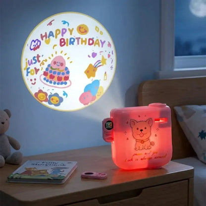 8-slide birthday projector - toys