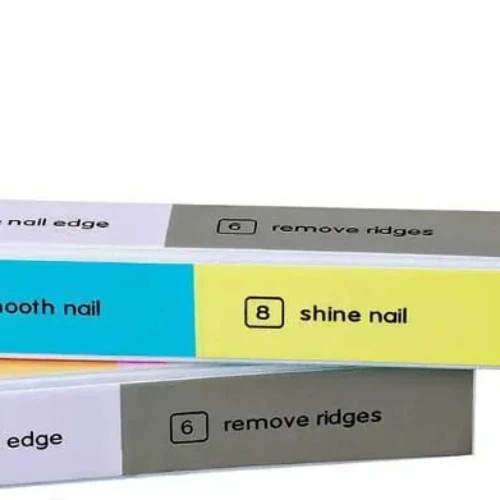 8-way nail buffer block – multicolor
