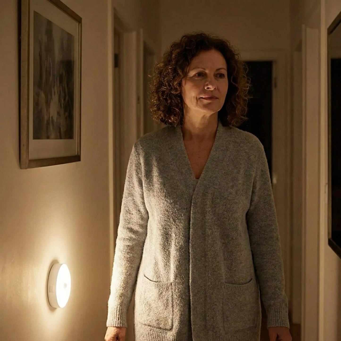 Motion Sensor Light with USB Charging