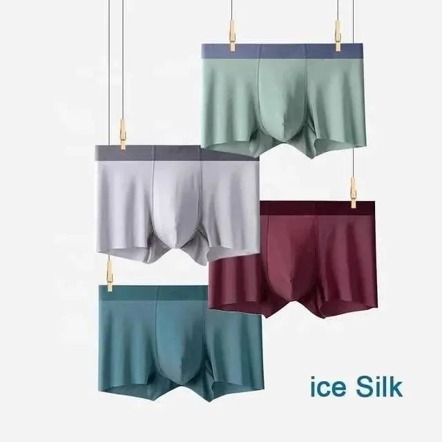 Men’s ice silk boxers – pack of 5