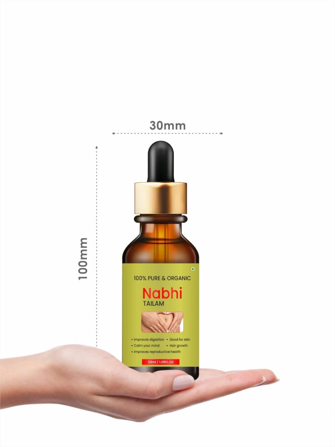 Nabhi therapy oil (pack of 2)
