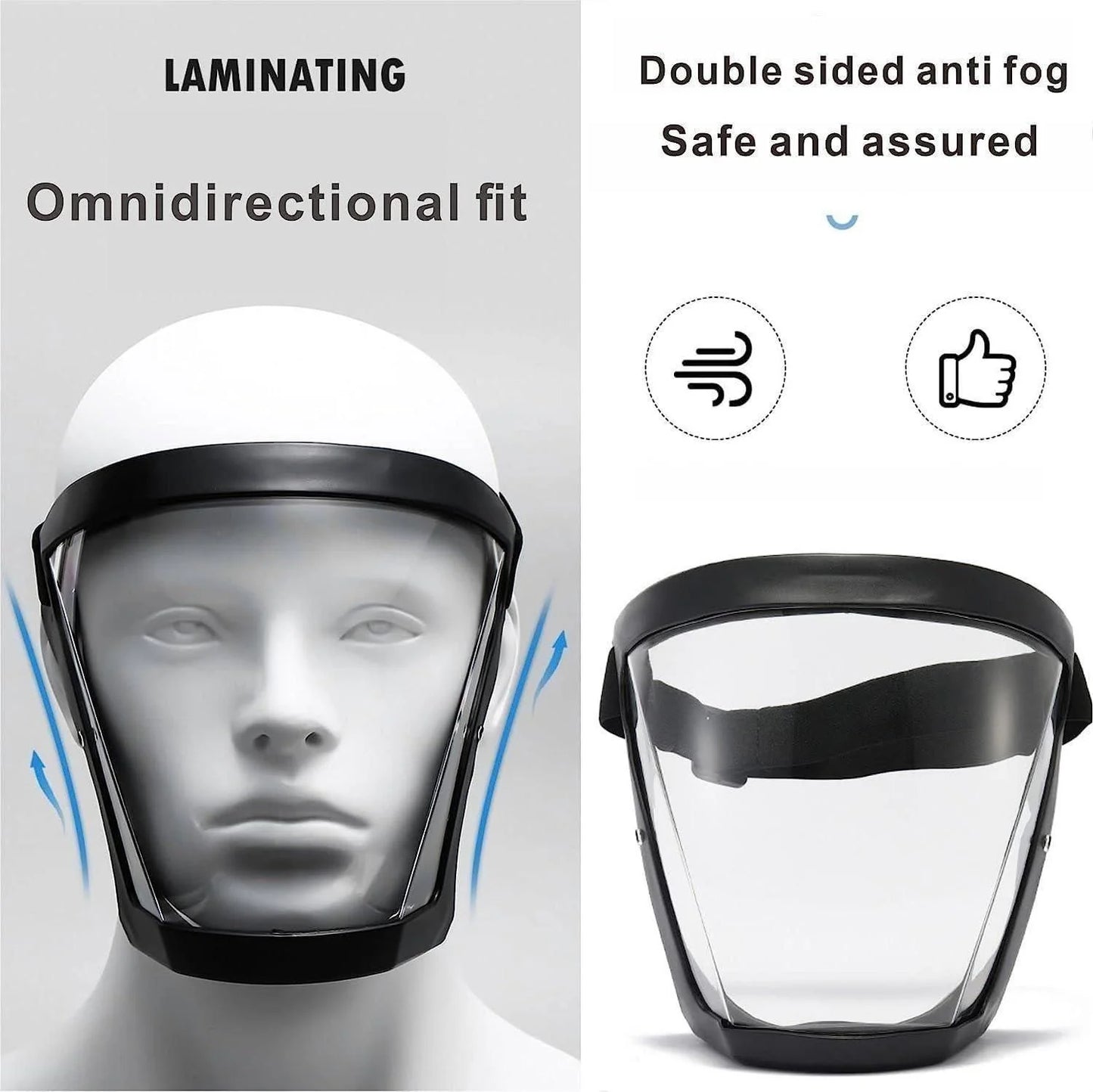 Anti-Fog Full Face Shield