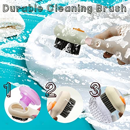 Multifunctional scrubbing brush