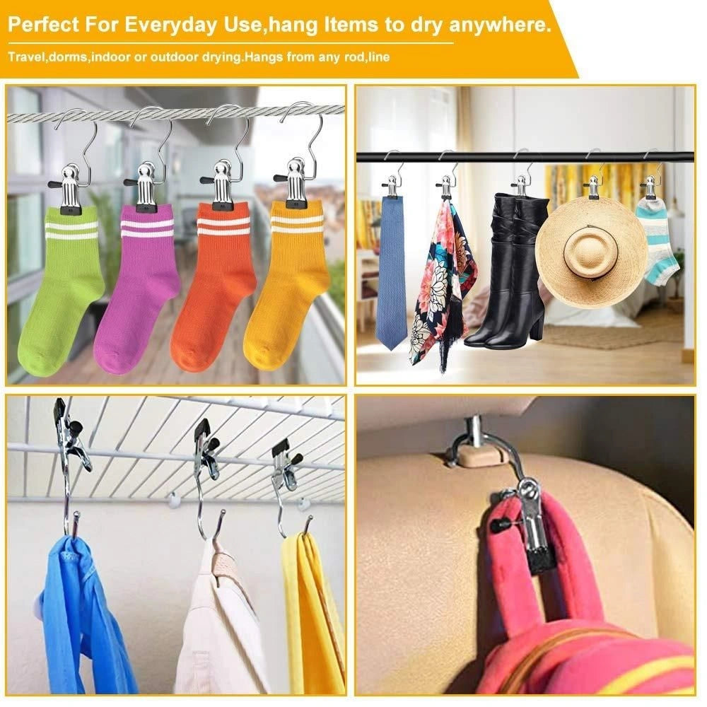 Laundry hanging clips – pack of 10