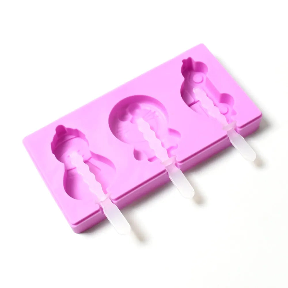 8188 silicone popsicle molds reusable ice cream with sticks and lids. A must-have mold for summer. - home & kitchen