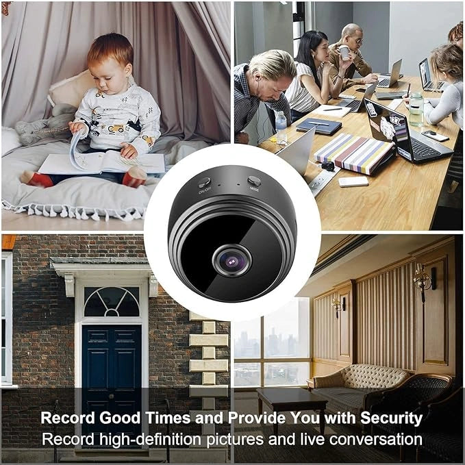 Mini wireless wifi indoor camera