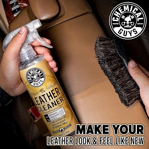 Leather cleaner scent
