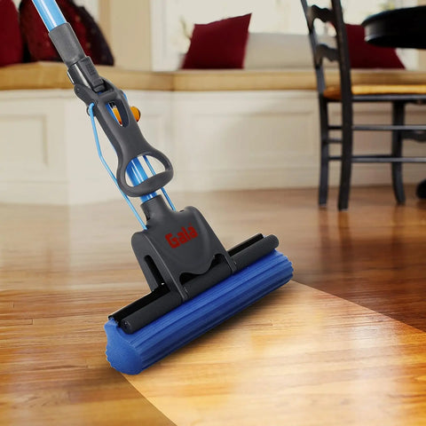 Multi-purpose foldable floor cleaning squeeze mop wiper