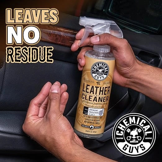 Leather cleaner scent