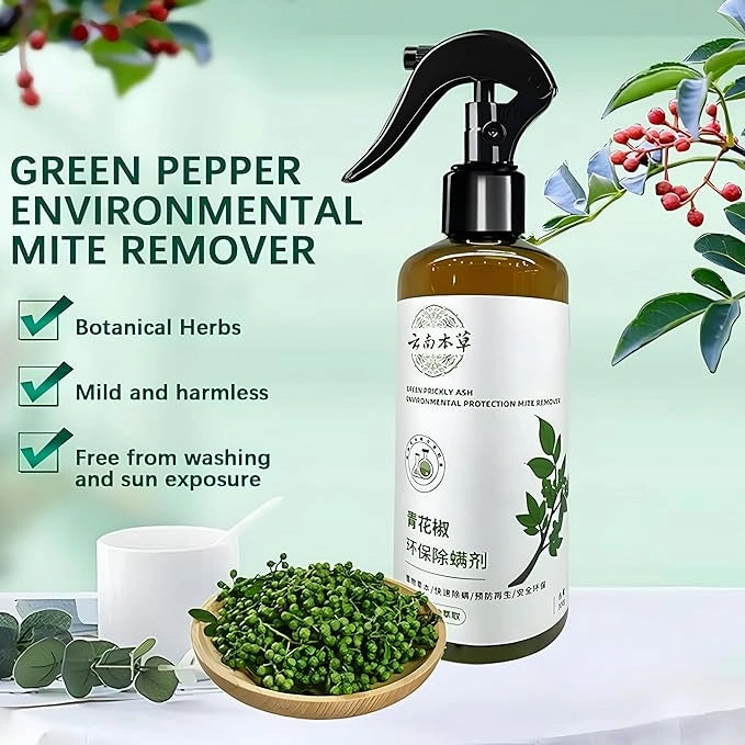 Herbal mite remover spray