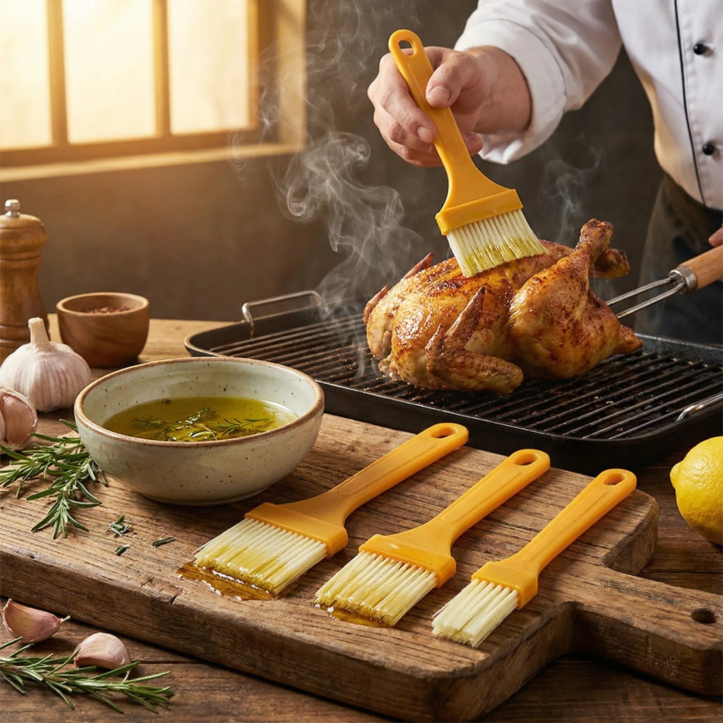 Multi-Purpose Basting Brush Set