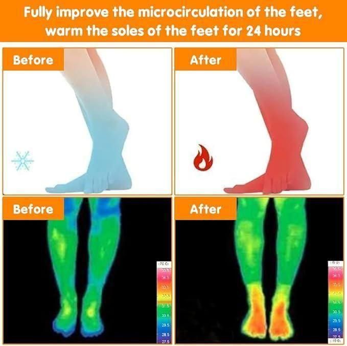 Self heating socks winter warm massage