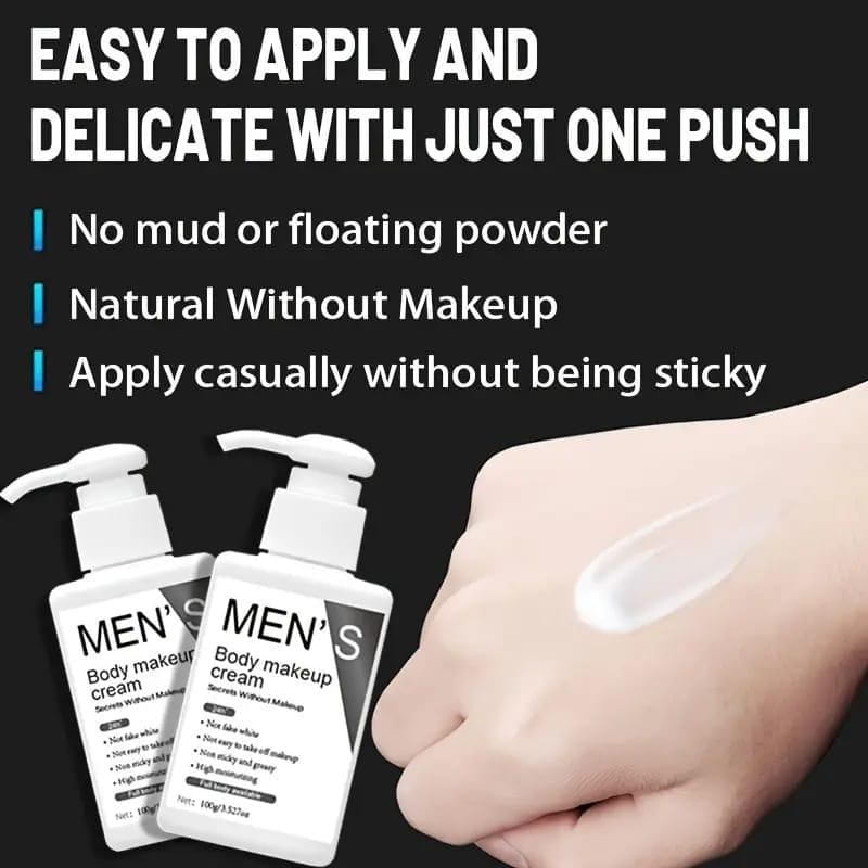 Men?s moisturizer concealer make up cream 100gm