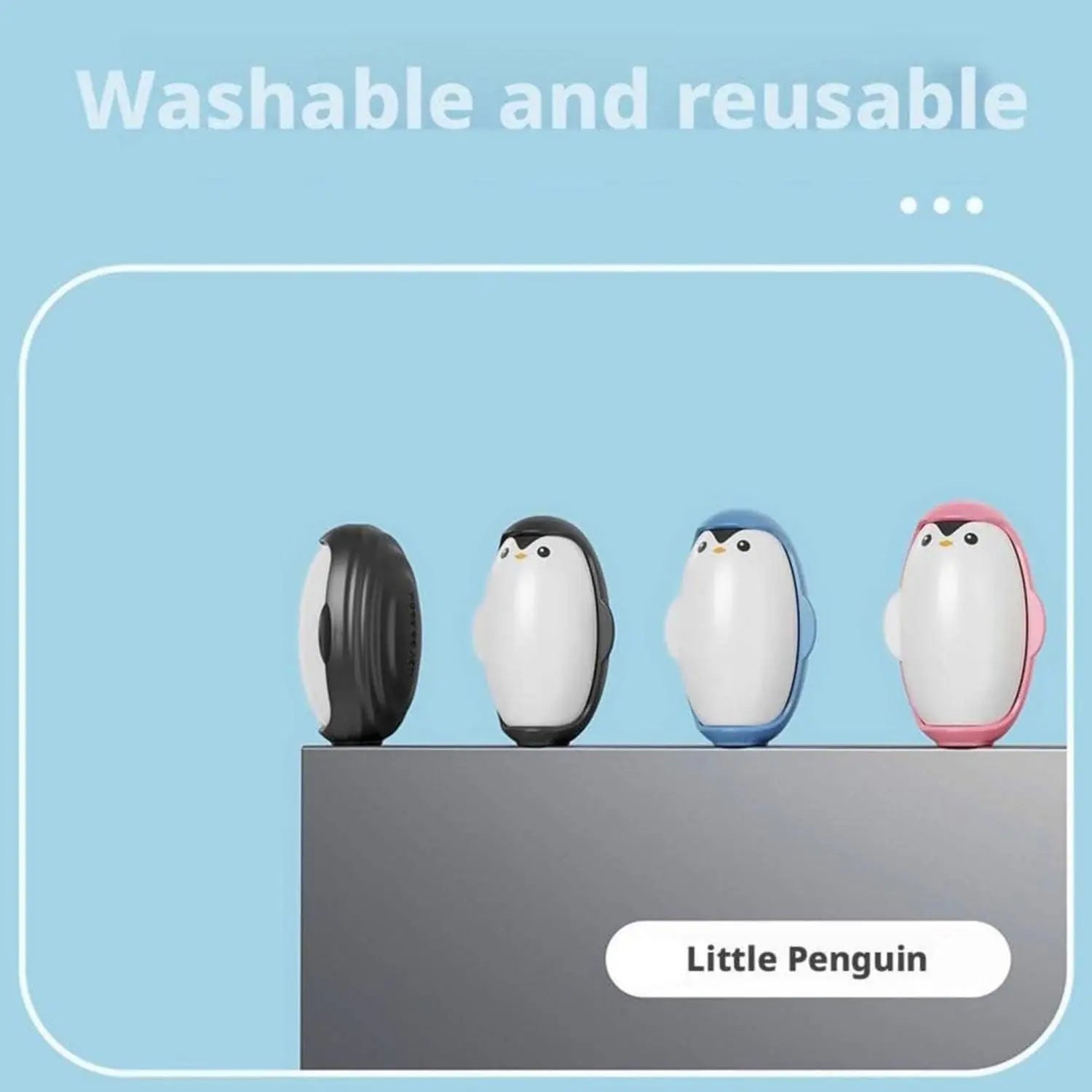 Washable sticky lint roller