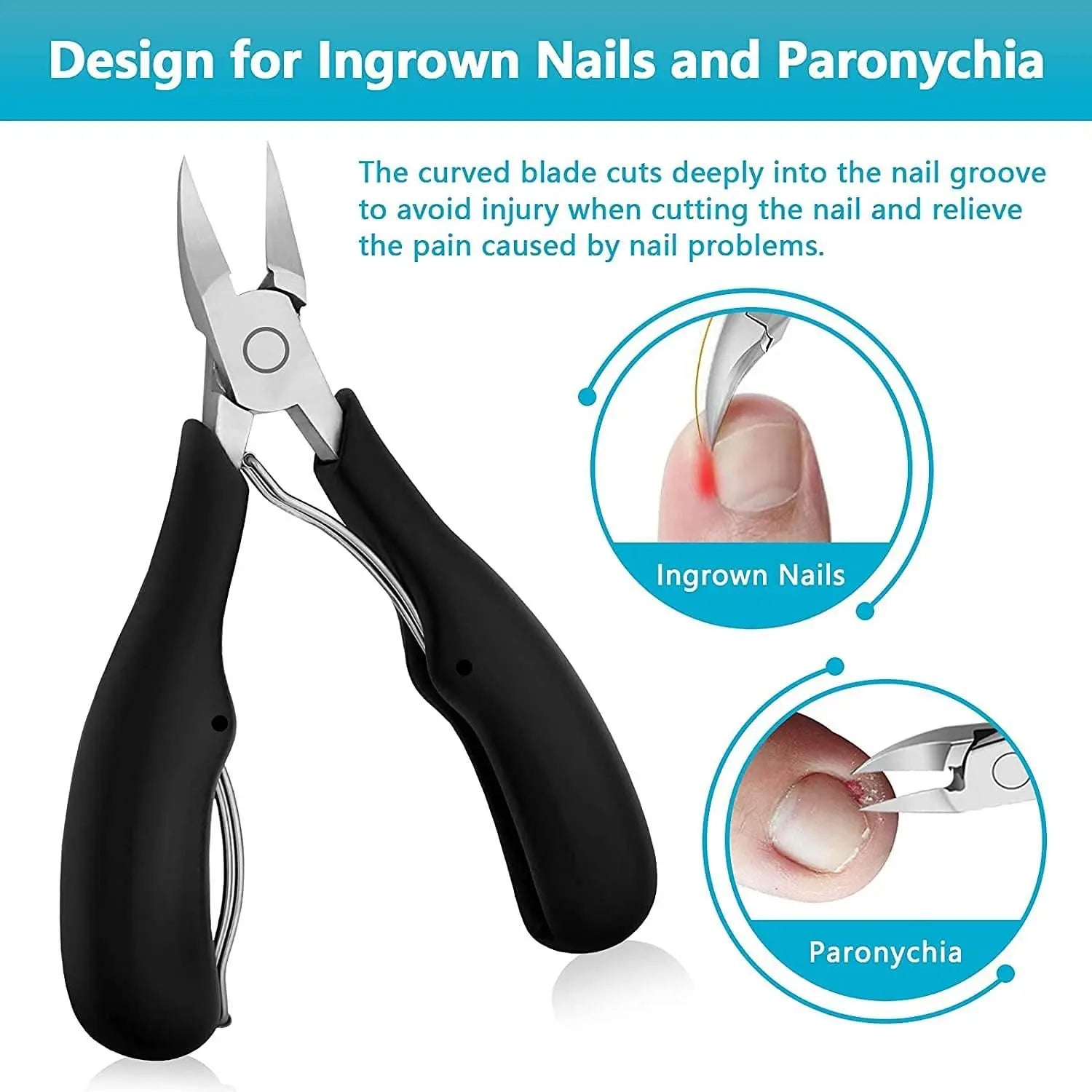 Professional thick nail clipper