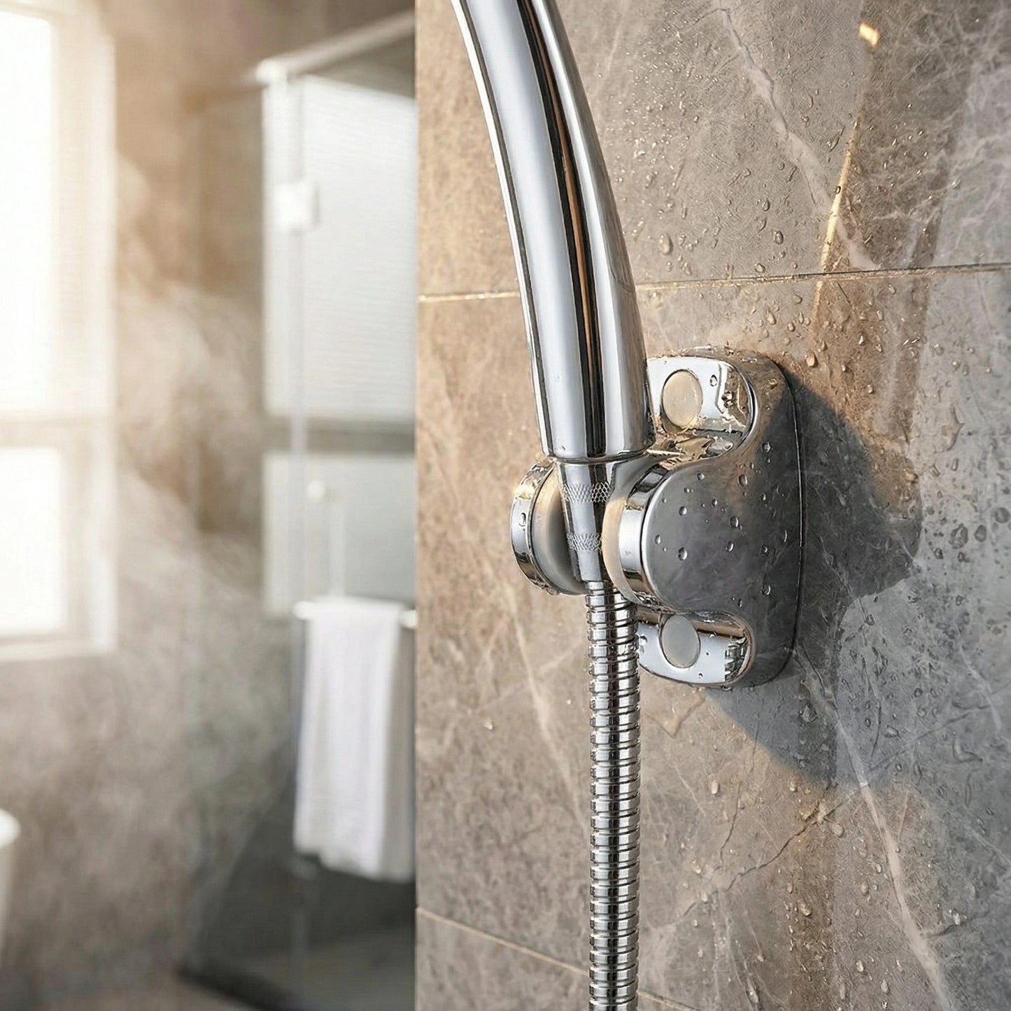 Adjustable Shower Head Holder