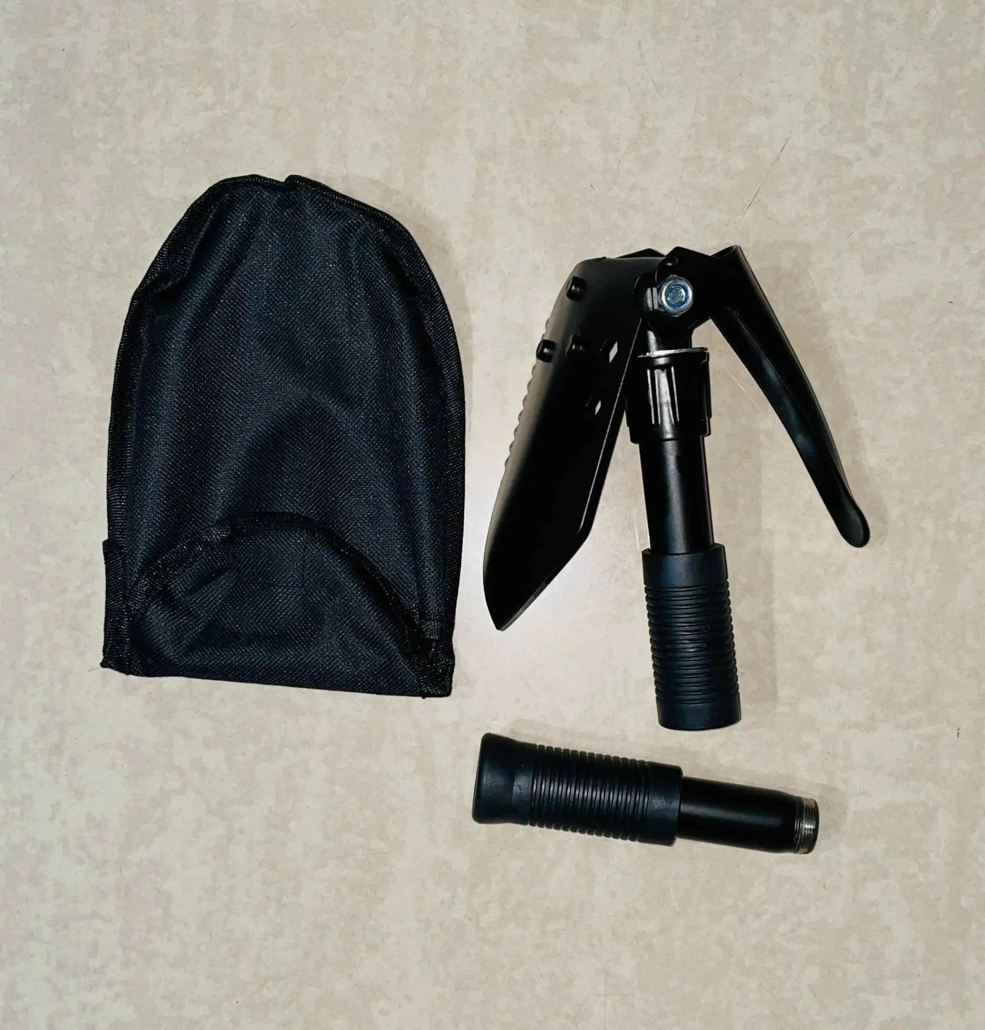 3-in-1 folding survival shove