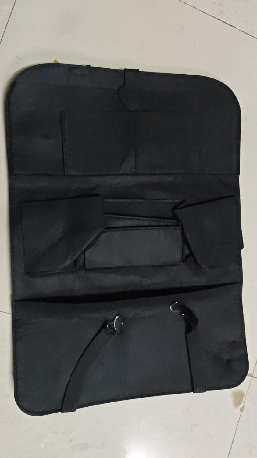 Compatible multi-pocket seat back storage bag organizer holders pack of 2