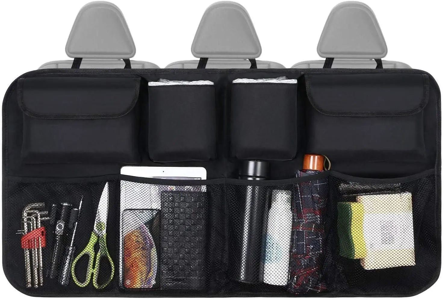 Car seat organizer bag