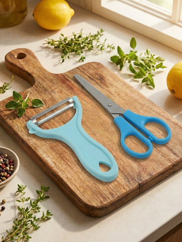 Kitchen Scissors & Peeler Set