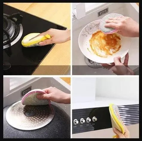 2 in 1 scrubber sponge – pack of 5