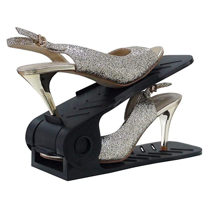 Adjustable shoe organizers - (pack of 4)