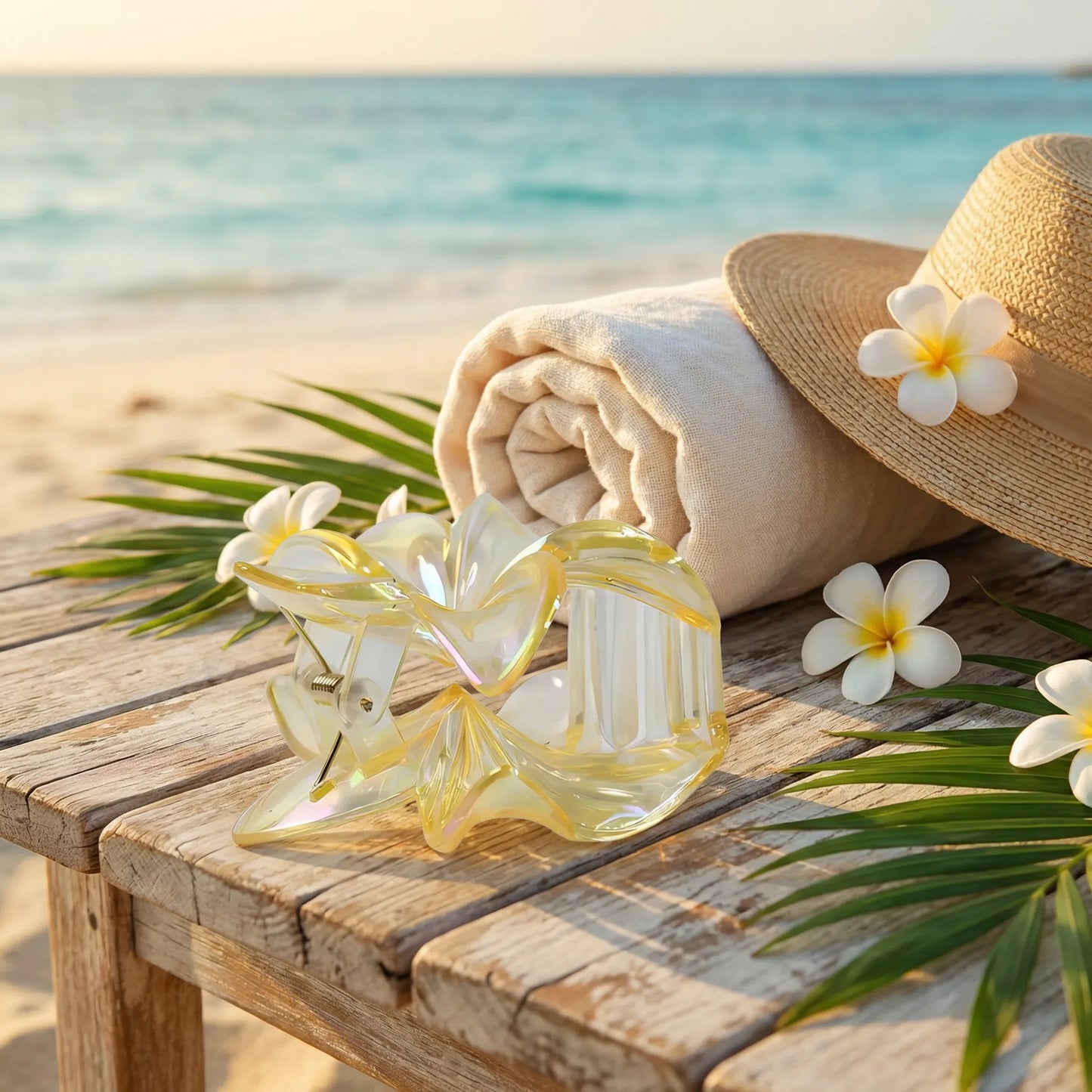 Elegant Matte Hair Clamp