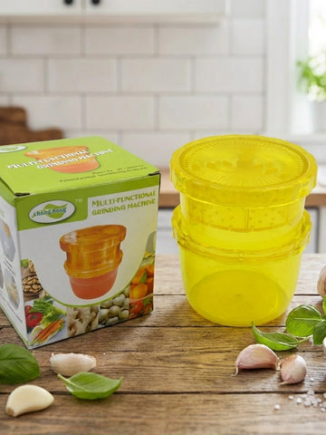 2-in-1 Manual Juicer & Grinder