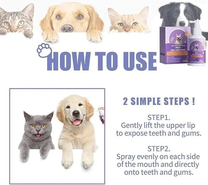 Pet oral care spray – 50ml