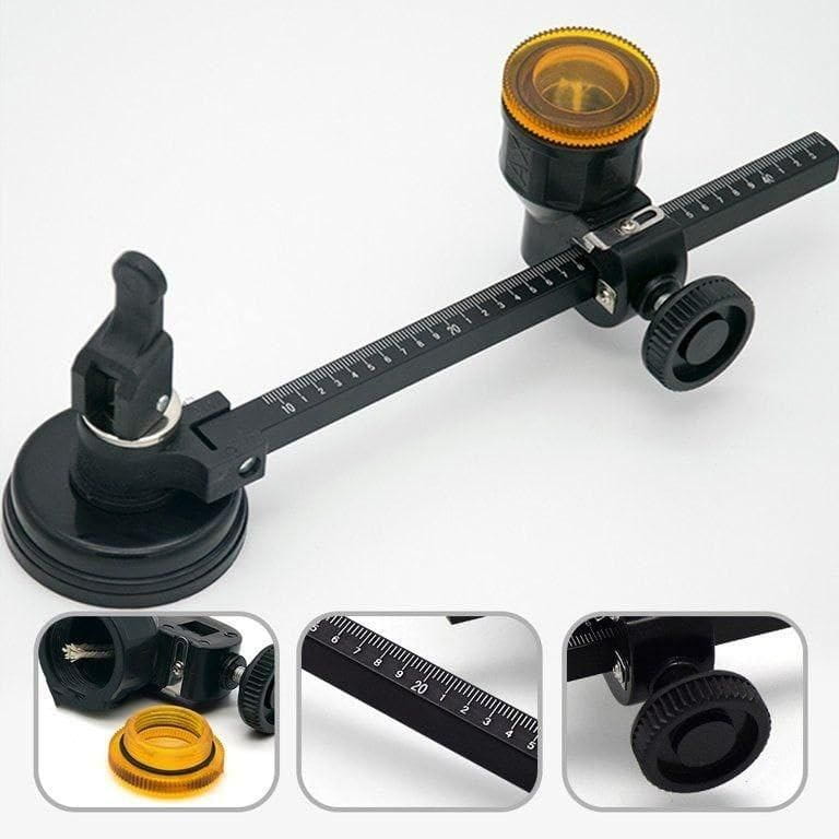Glass compass gauge cutter