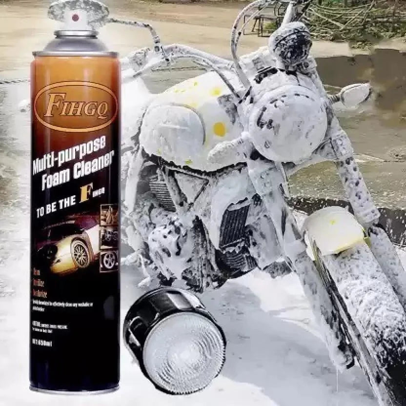 Car interior foam cleaner