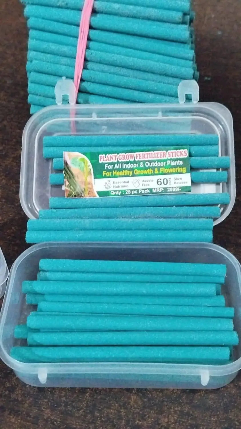Plant grow fertilizer sticks for plants - 50 stick pack of 2 & 4