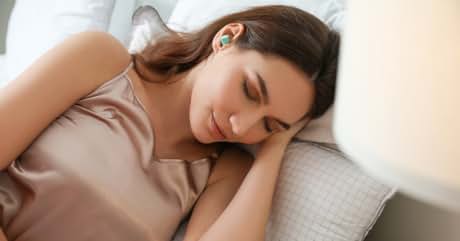 Noise-reducing foam ear plugs