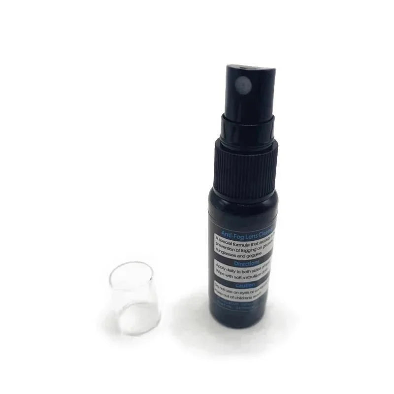 Anti-fog lens spray