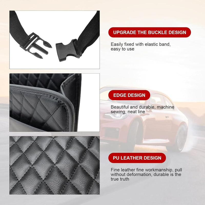 Pu car seat organizer