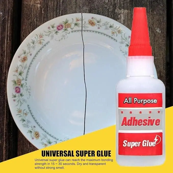 All purpose super glue (60ml x 2)