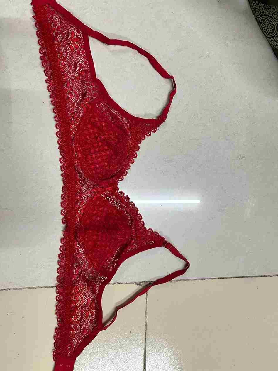 Girls full coverage non-padded net bra (pack of 2)