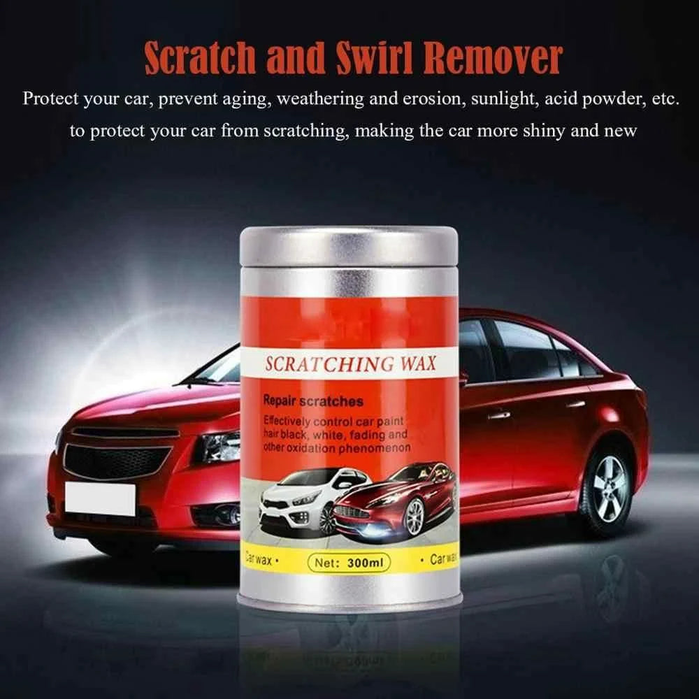 Scratch repair car wax