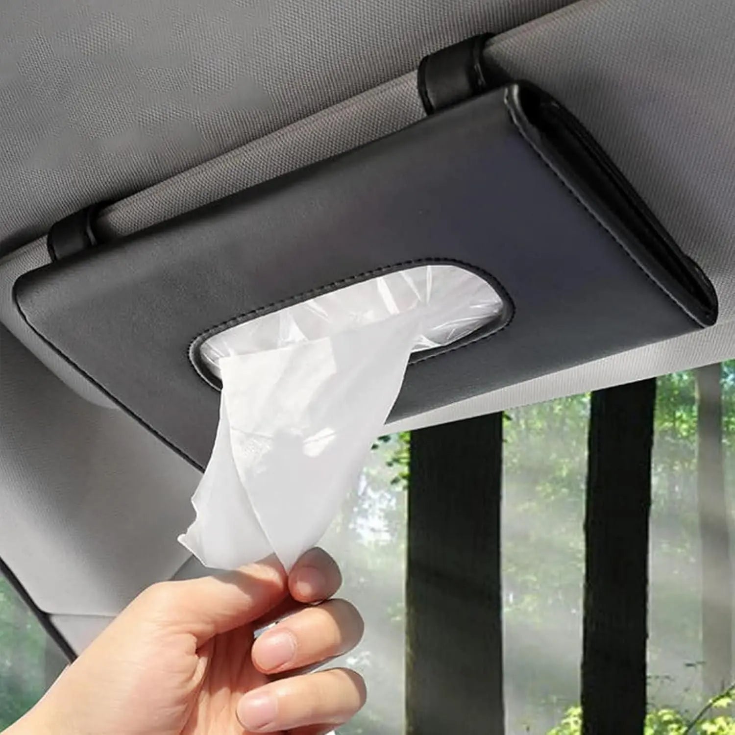Car paper towel holder
