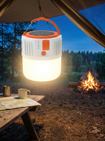 Solar-Powered Portable Camping Light