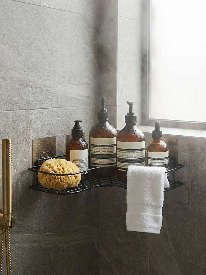 Metal Bathroom Corner Rack Storage Shelves