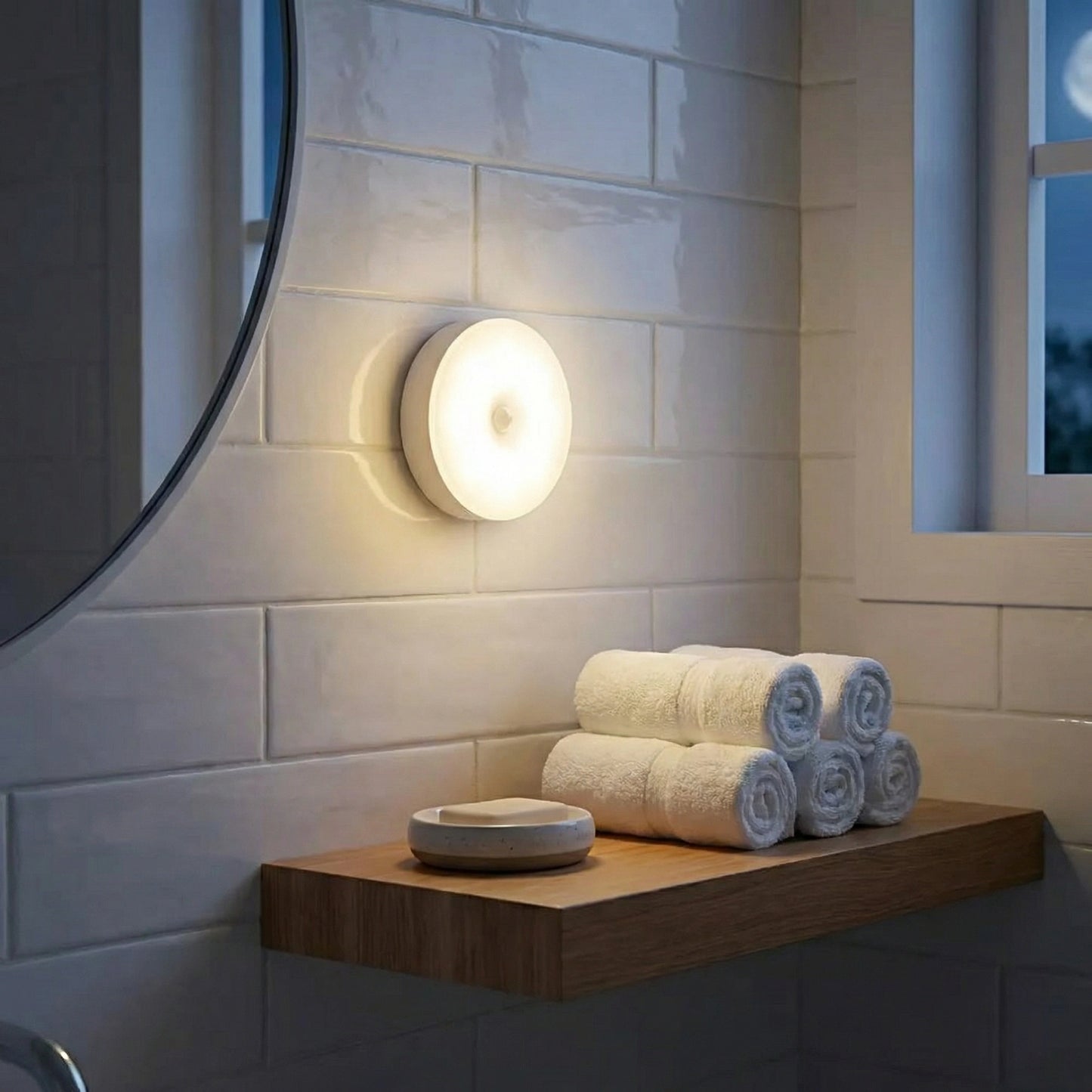 Motion Sensor Light with USB Charging