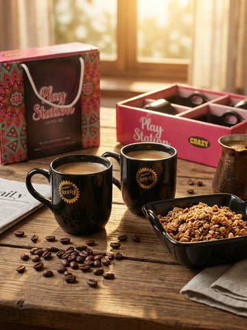 Elegant Ceramic Mug Set