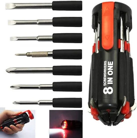 8-in-1 Multi-Function Screwdriver Tool