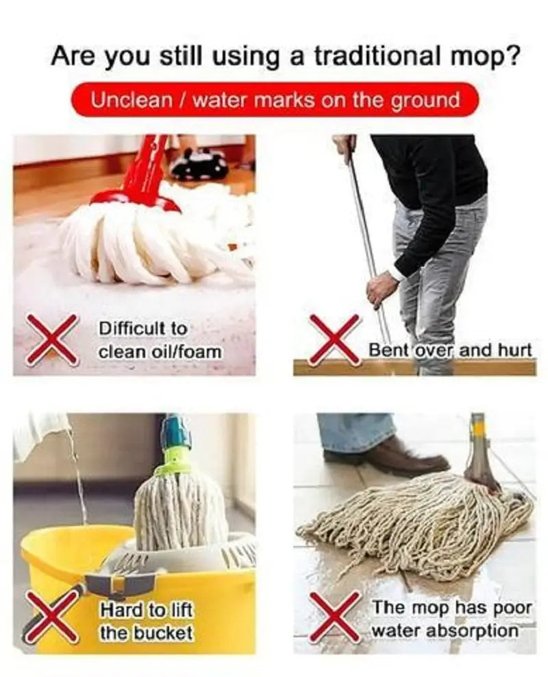 360° cleaning mop