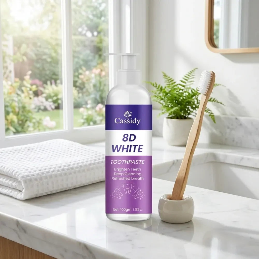 8d white toothpaste – 200g (pack of 2)